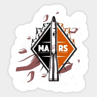 mars Sticker